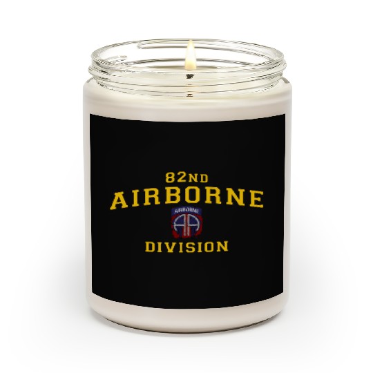 Us Army 82Nd Airborne Division Paratrooper Scented Candles