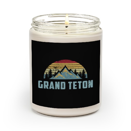 Grand Teton National Park Wyoming Mountain Sweat S Scented Candles