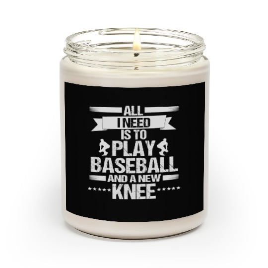 Baseball Pitcher Baseball Stadium Baseball Player Scented Candles