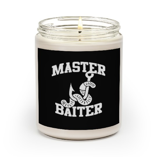 master baiter- fishing gift Scented Candles
