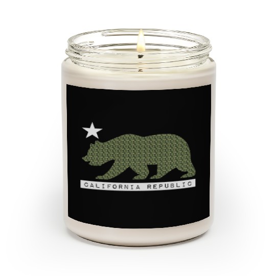 California Bear Scented Candles