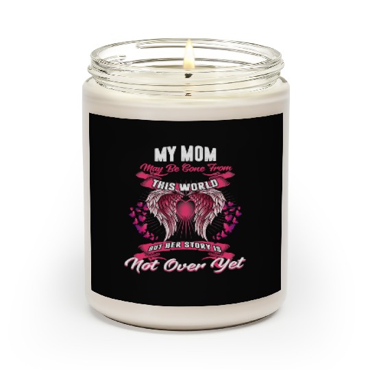 Angel Mommy Angel Wings Apparel Rest in Peace Mom Scented Candles