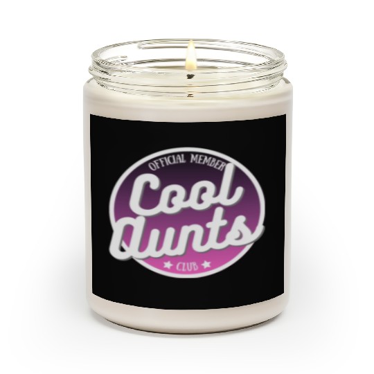 Cool Aunts Club Scented Candles