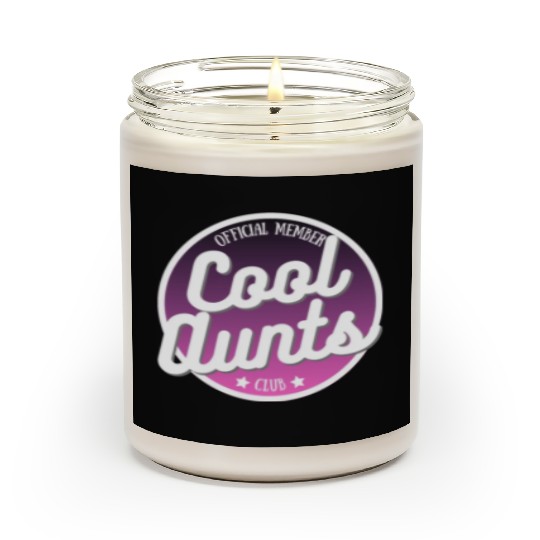 Cool Aunts Club Scented Candles
