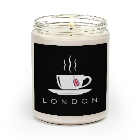 London English Tea England Union Jack British Gift Scented Candles