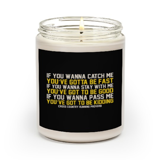 Cross Country Running s Funny Cross Country Scented Candles