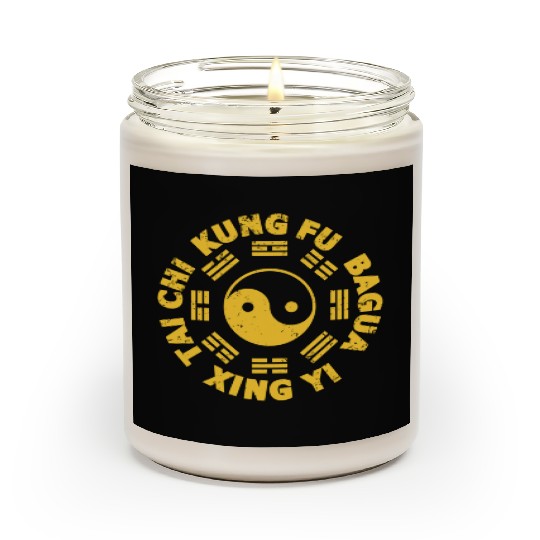 Kung Fu Tai Chi Xing Yi Bagua Chinese Martial Arts Scented Candles