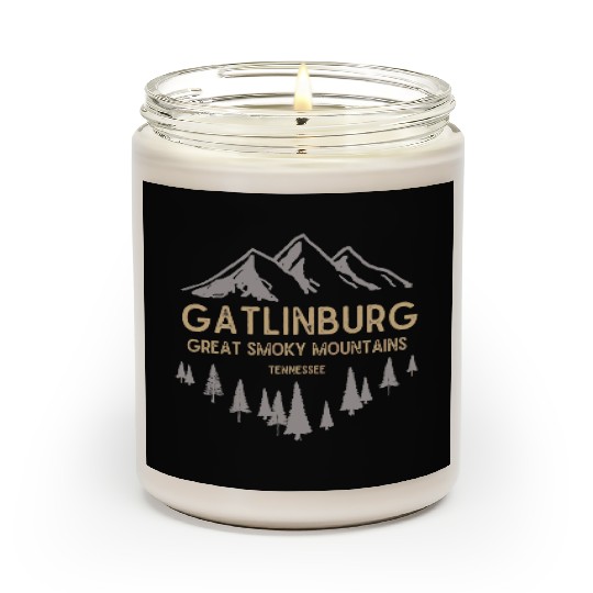 Gatlinburg Tennessee Great Smoky Mountains Scented Candles