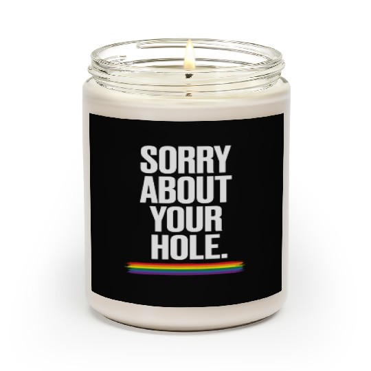 Gay Couple Homosexual LGBTQ Queer Pride Scented Candles