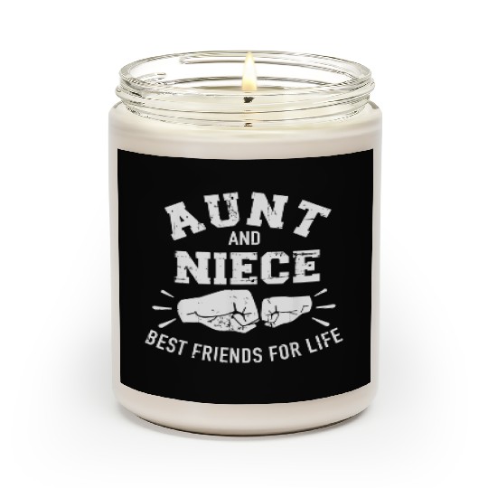 Aunt and niece friends for life Scented Candles