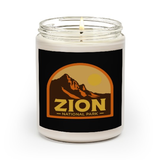 zion national park Scented Candles