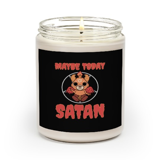 Baphomet Maybe Today Satan Scented Candles