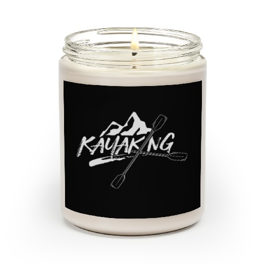 Kayaking Kayakist Kayak Paddle Kayaker Scented Candles