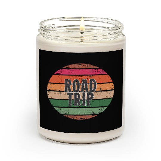 Road Trip orange Scented Candles