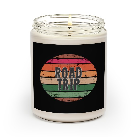 Road Trip orange Scented Candles