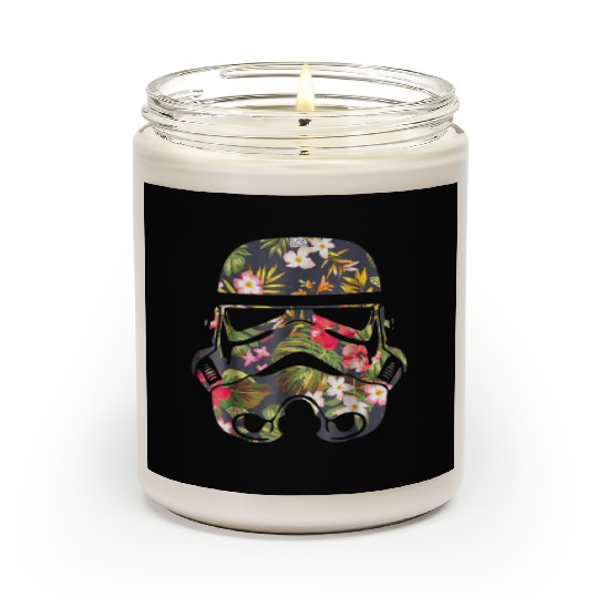 Star Wars Tropical Stormtrooper Floral Scented Candles