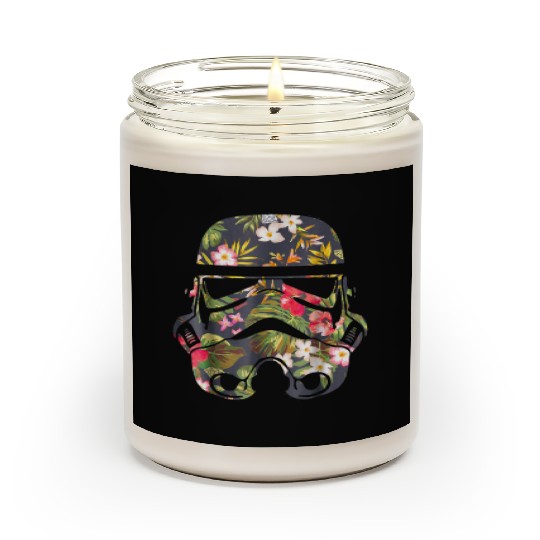 Star Wars Tropical Stormtrooper Floral Scented Candles