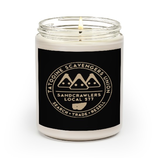 Tatooine Scavengers Union Scented Candles