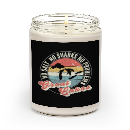 No Salt No Sharks No Problems Great Lakes Scented Candles