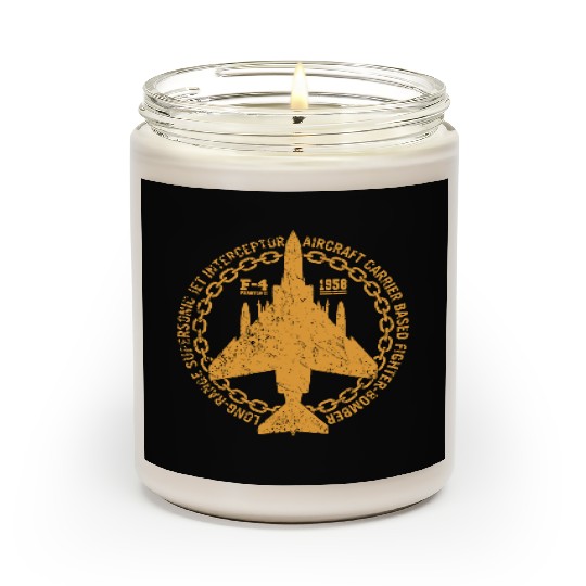 F-4 Phantom II Military Jet Intercept Fighter Scented Candles