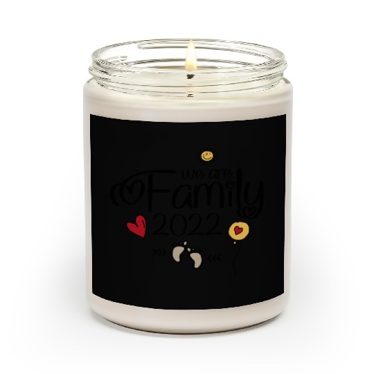 We are Family 2022 Scented Candles