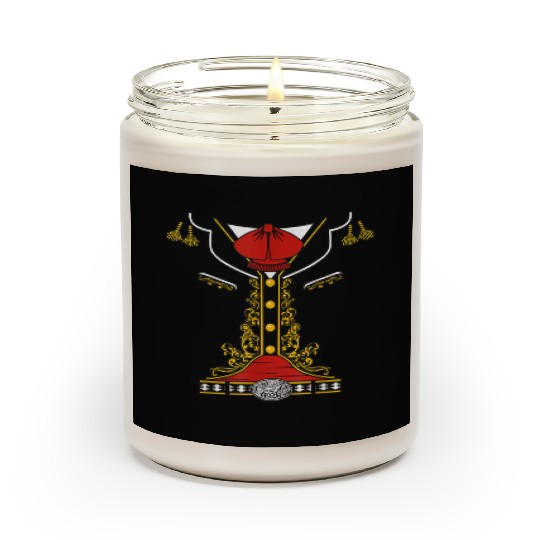 Mariachi Dia De Los Muertos Costume Halloween Mari Scented Candles
