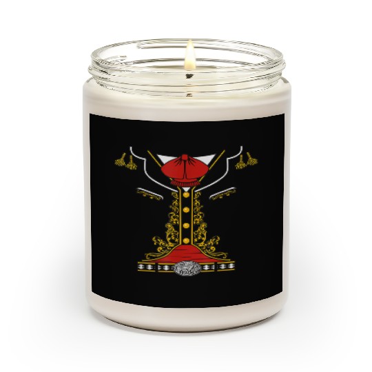 Mariachi Dia De Los Muertos Costume Halloween Mari Scented Candles