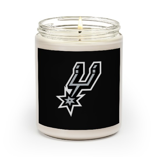San Antonio Spurs logo Scented Candles