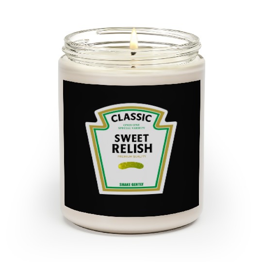 Sweet Relish Ketchup Costume Matching Mustard Scented Candles