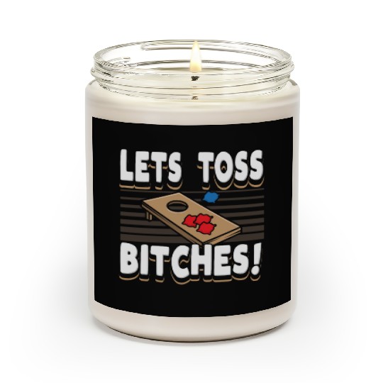 Cornhole player, Cornhole lover, Game Sport Gift Scented Candles