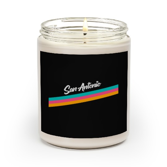 San Antonio Spurs Logo Scented Candles