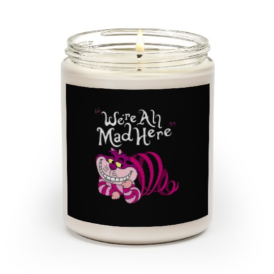 Cheshire Cat Were all Mad Here Cat 1669 Scented Candles