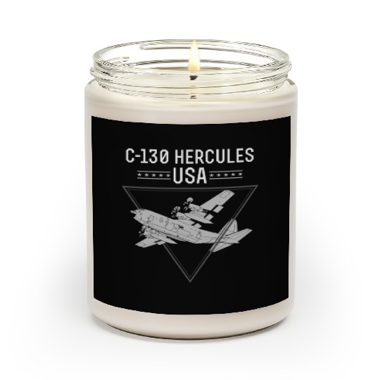 C 130 Hercules US Airborne Fighter Pilot Scented Candles