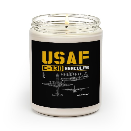 C 130 Hercules US Airborne Fighter Pilot Scented Candles