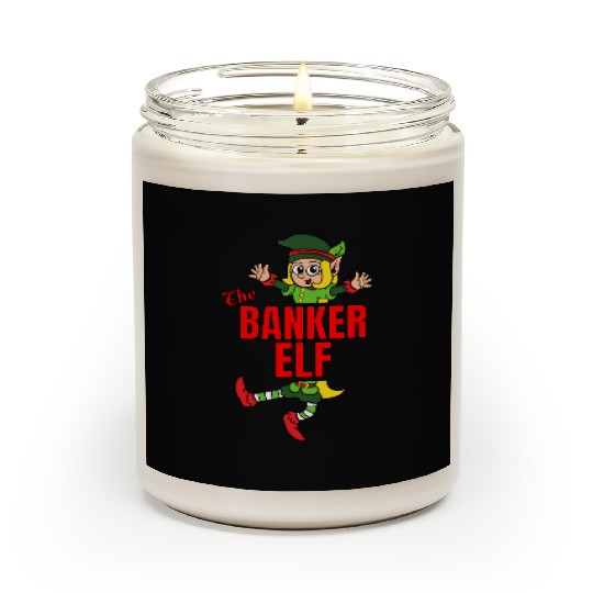 The Banker Elf Elves Christmas XMAS Scented Candles
