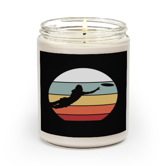 Ultimate Frisbee Retro Vintage Scented Candles