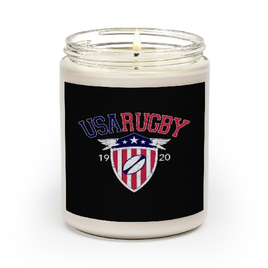 Vintage Usa Rugby Scented Candles