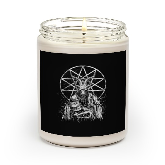 Demonic Baphomet Goat Scented Candles