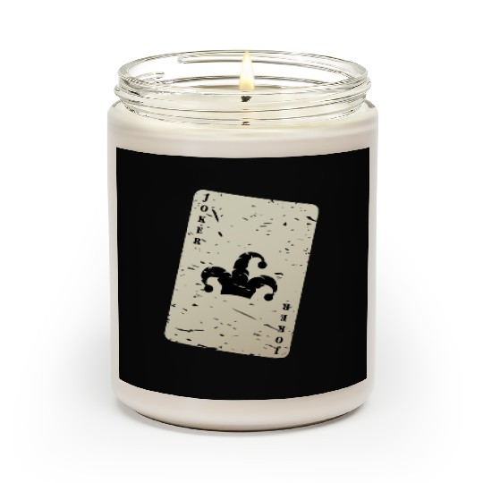 Joker card Scented Candles