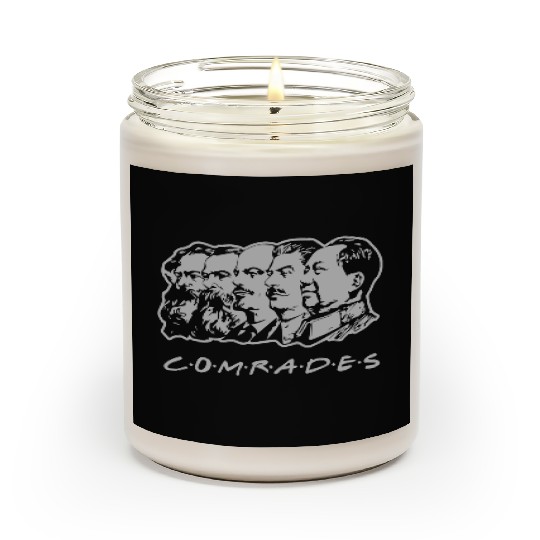 Communist Comrades Friends Scented Candles