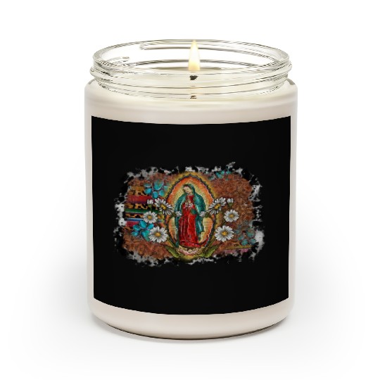 Virgin Mary Scented Candles
