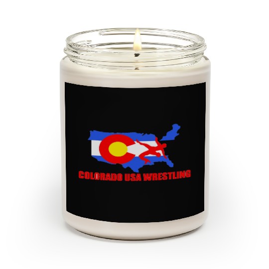 Team USA Wrestling Colorado Division Scented Candles