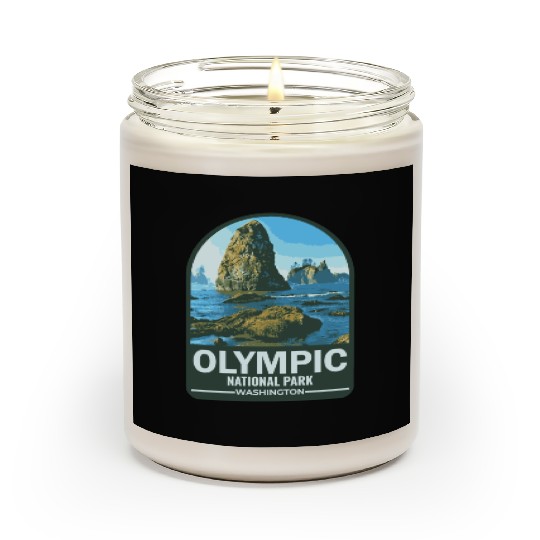 OLYMPIC national park Washington usa Scented Candles