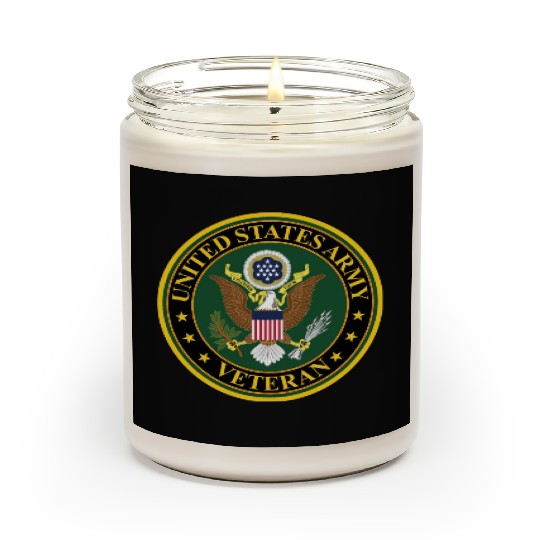 Army US Army Veteran Scented Candles