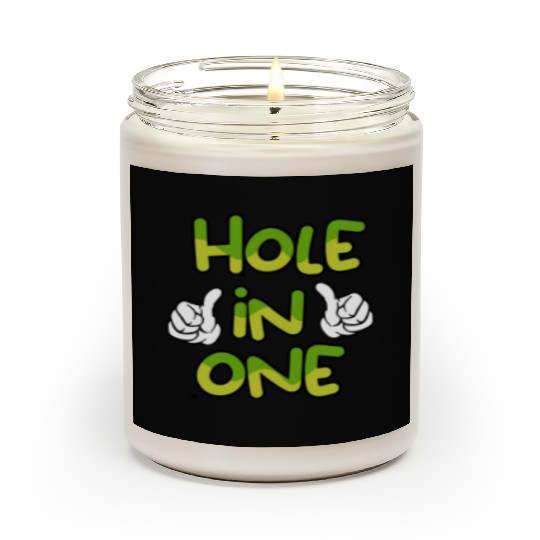 Hole In One Matching Dad and Son Scented Candles