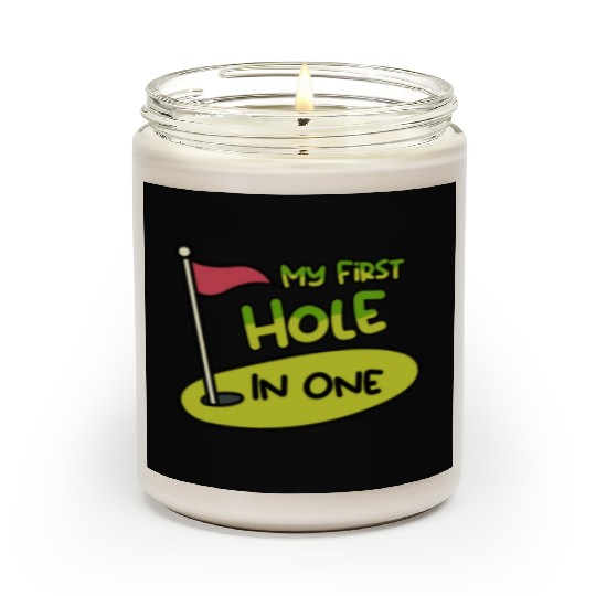 My First Hole In One Matching Dad and Son Scented Candles