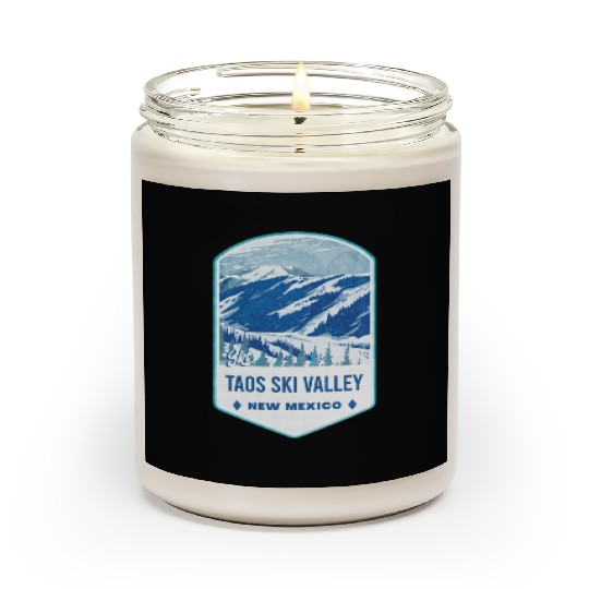 Ski Taos Valley New Mexico Scented Candles