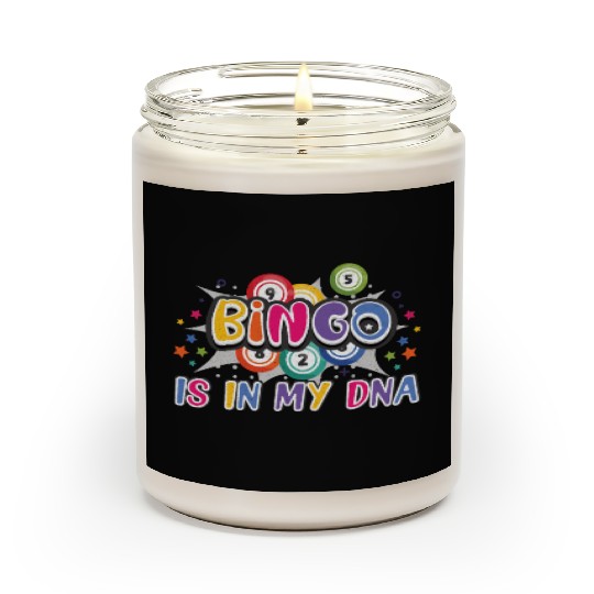 Bingo Card Game Grandma Bingo Player Bingo Cards Scented Candles
