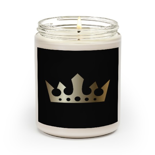 VIP golden crown king gold vector image monarch Scented Candles
