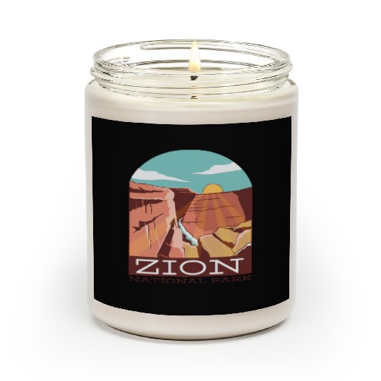 Zion National Park Zion National Park gift inspira Scented Candles